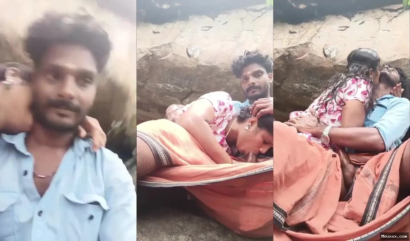 Hot Sex Video of Malayalam Couple Baithe Peeche of Mountain